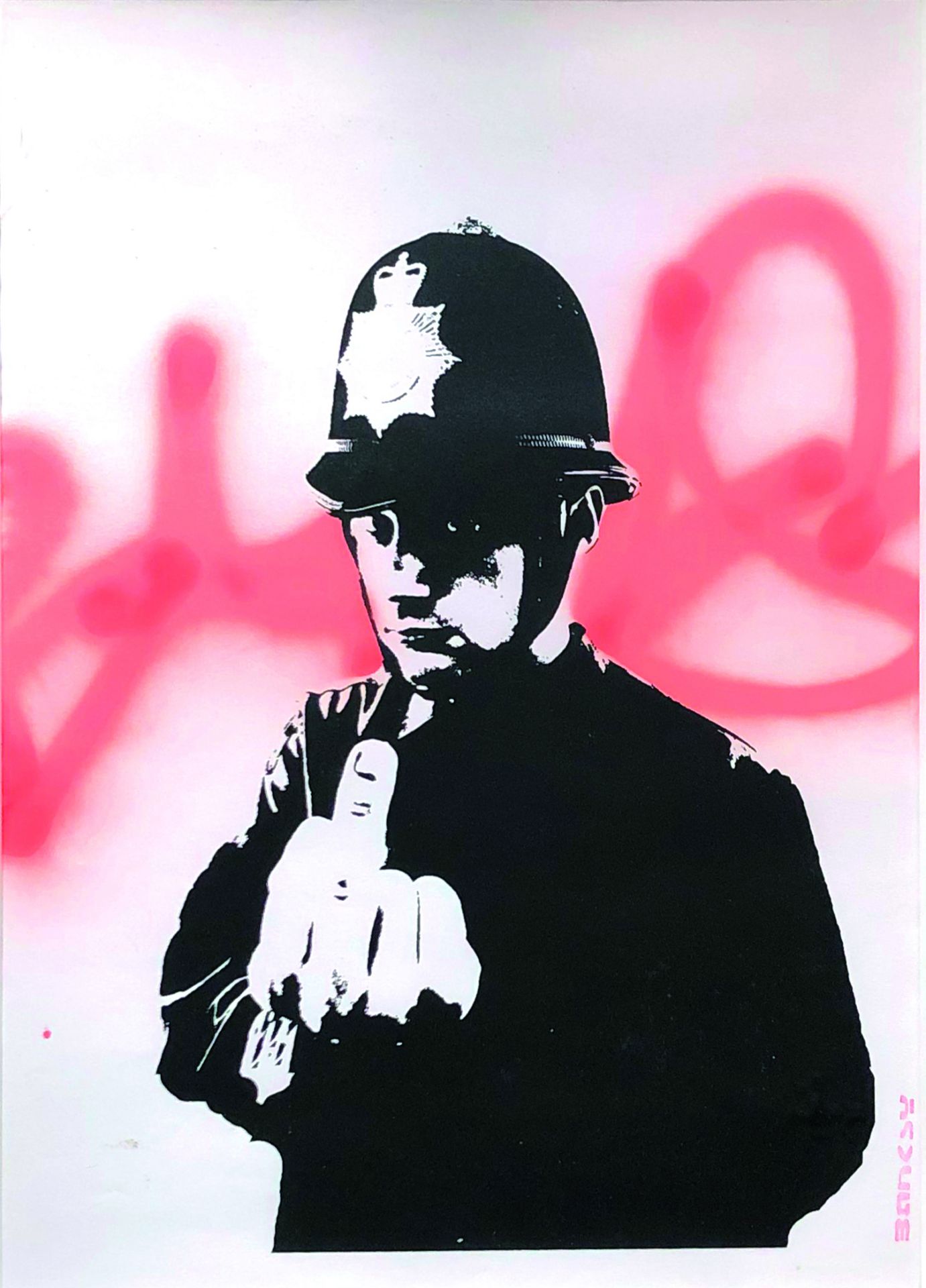 BANKSY (Britannique, né en 1975)