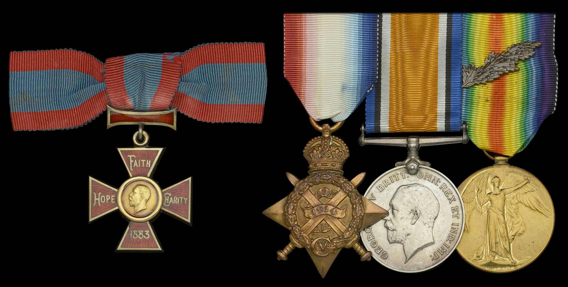 Groups and Single Decorations for Gallantry