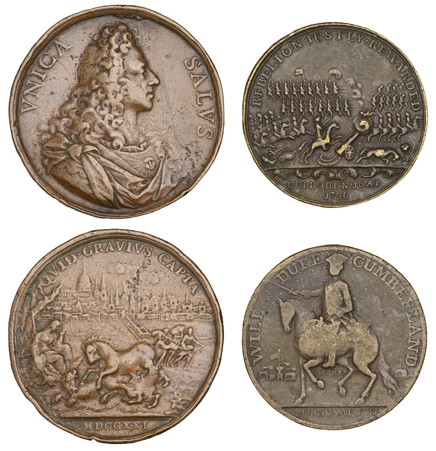 British Historical Medals from Various Properties