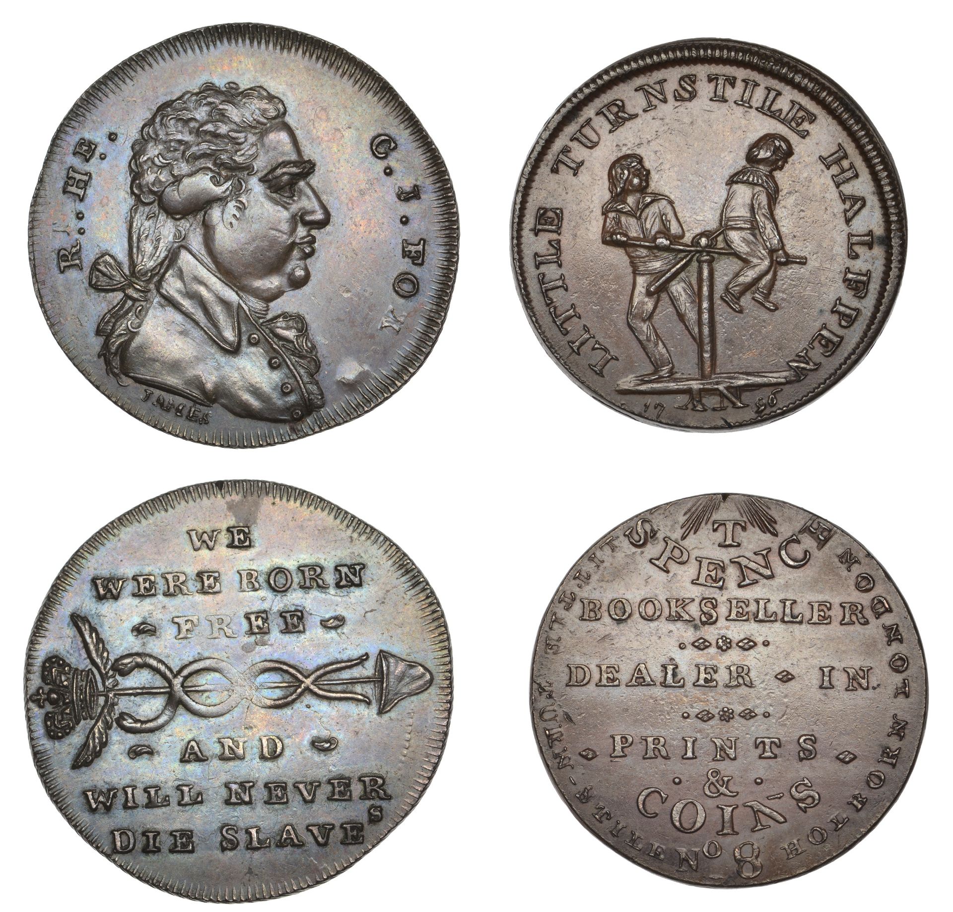 British Tokens from Various Properties