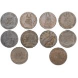 Irish Tokens from Various Properties