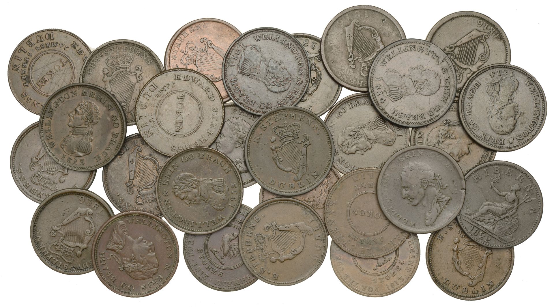 Irish Tokens from the Collection of the late Barry Woodside