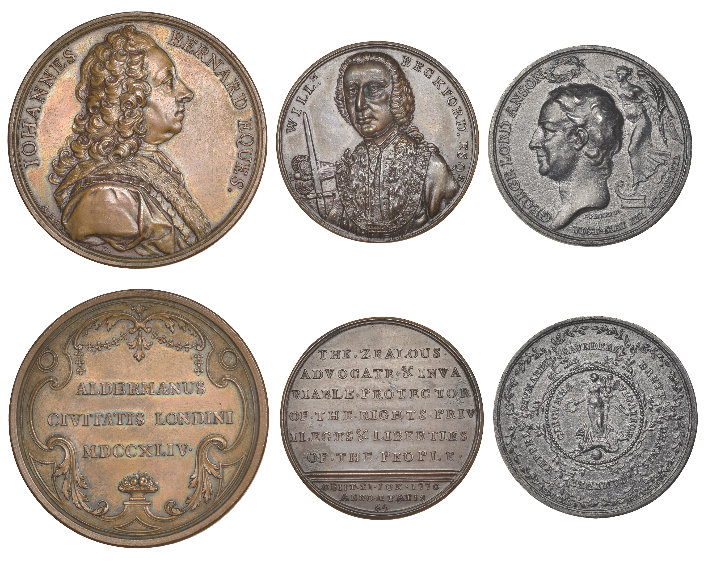 British Historical Medals from Various Properties