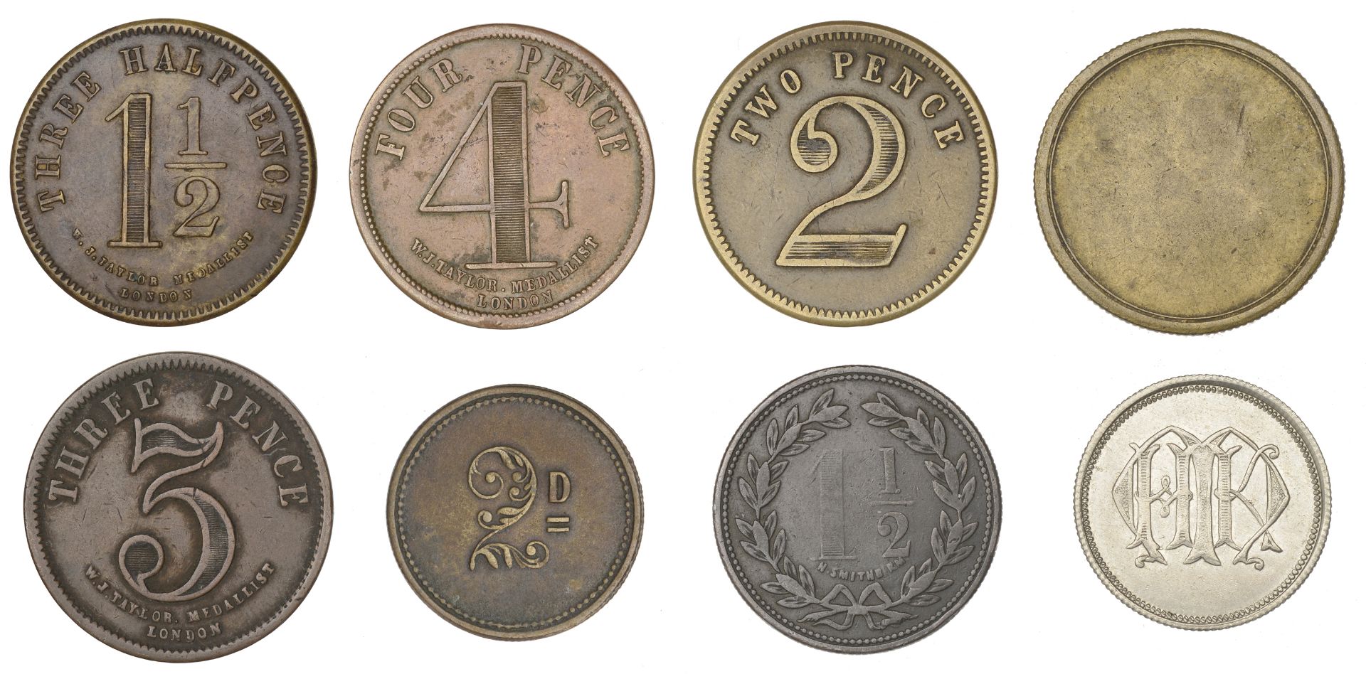 British Tokens from Various Properties - Image 2 of 2