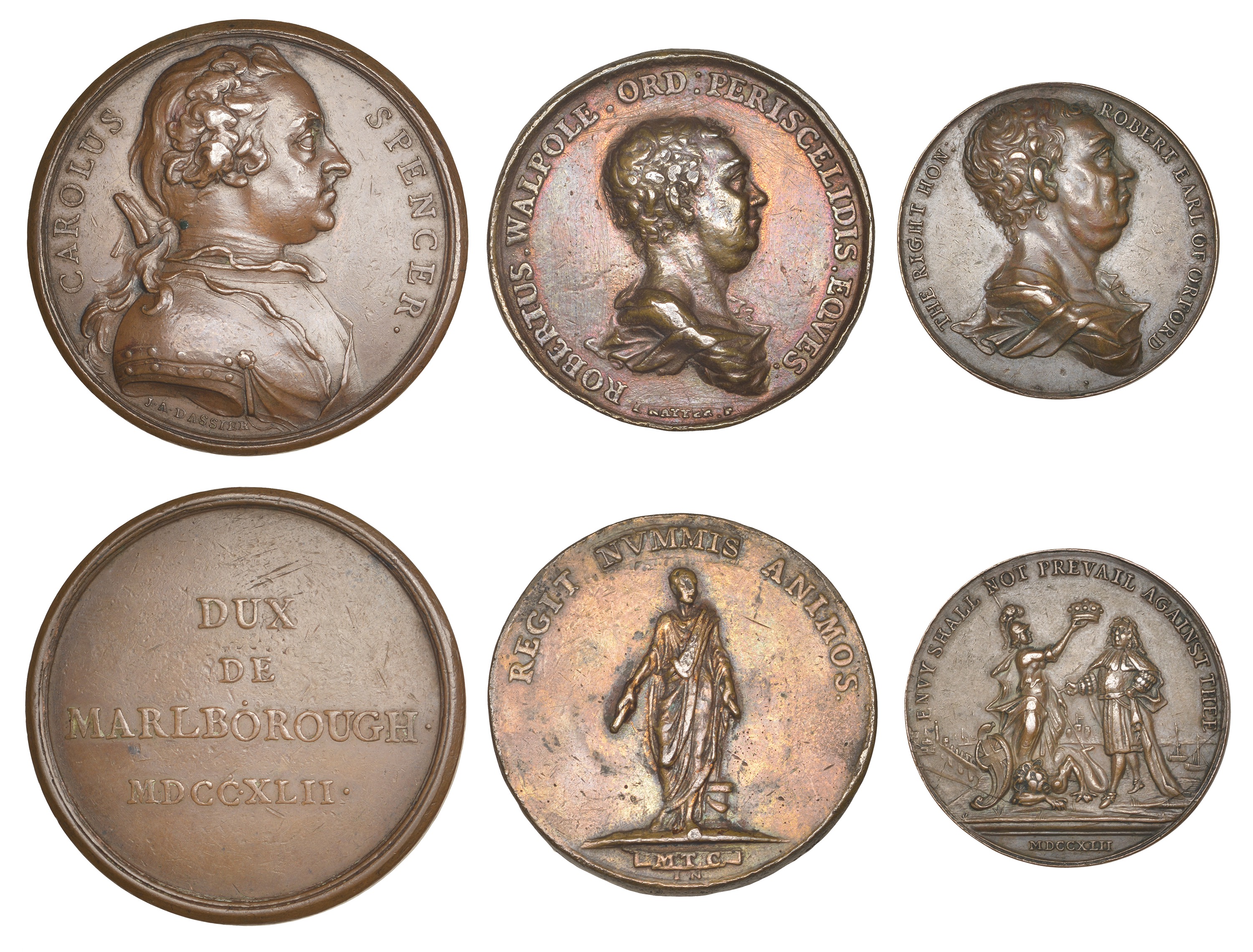 British Historical Medals from Various Properties