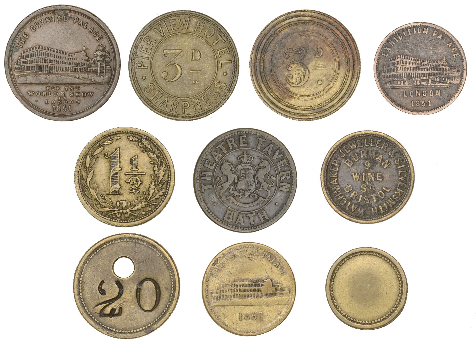 British Tokens from Various Properties - Bild 2 aus 2