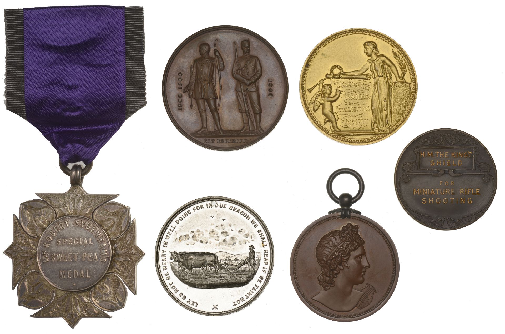 British Historical Medals from Various Properties