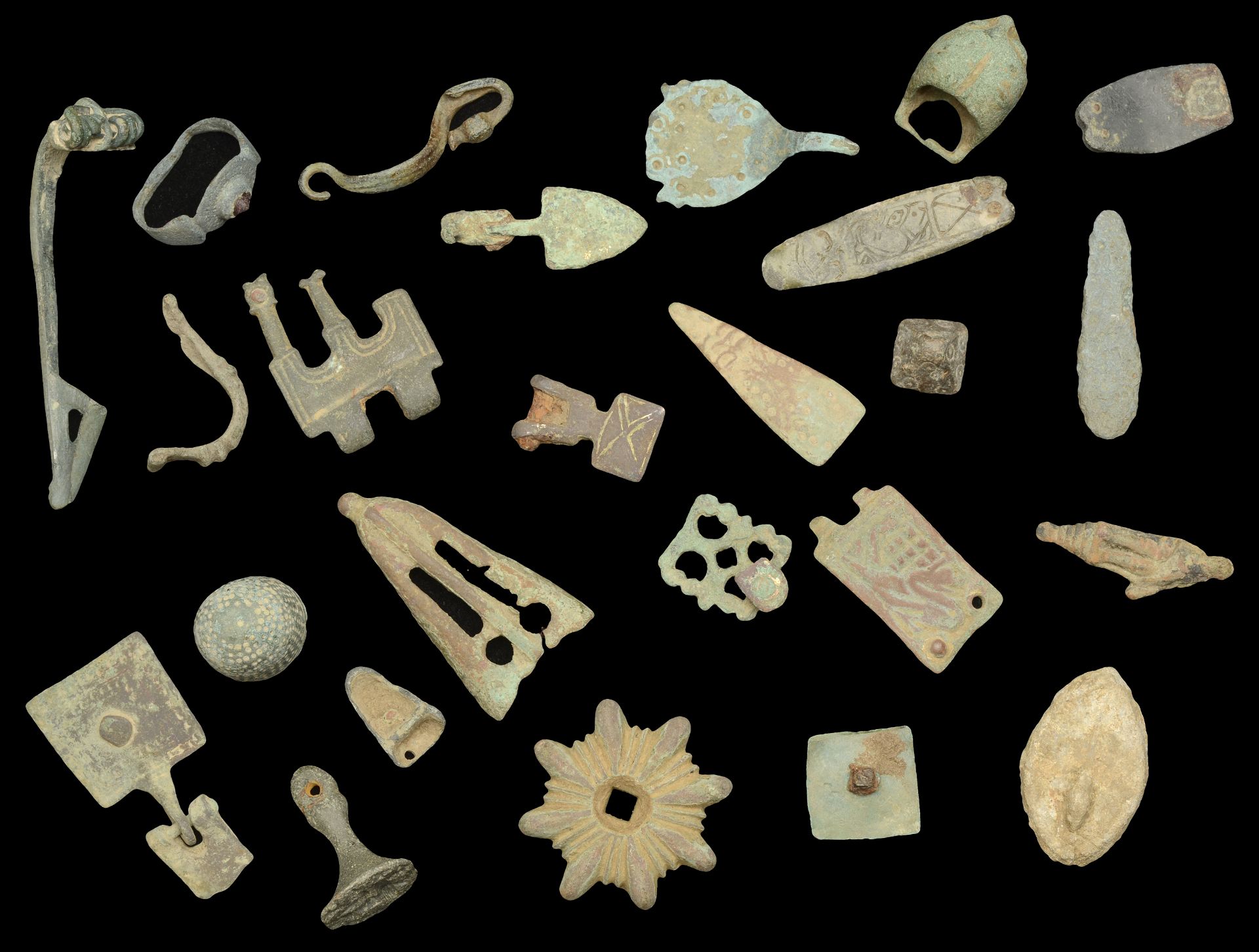 Antiquities from Various Properties