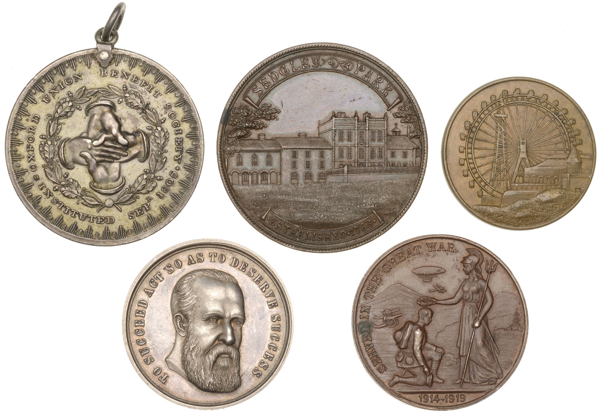 British Historical Medals from Various Properties