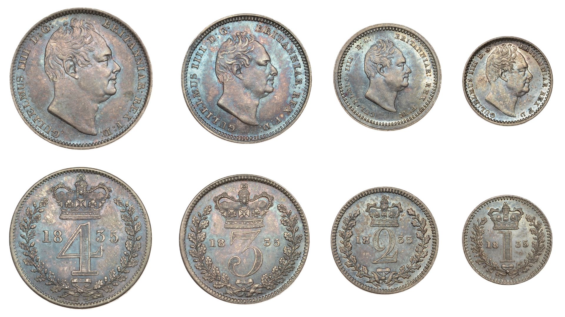 British Milled Coins from Various Properties