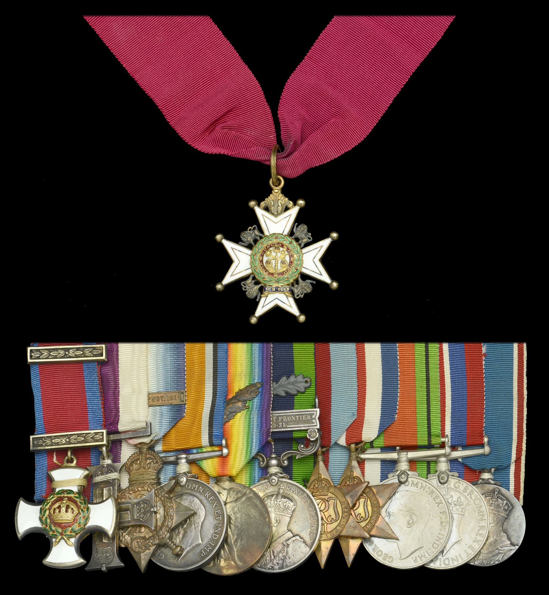 Groups and Single Decorations for Gallantry