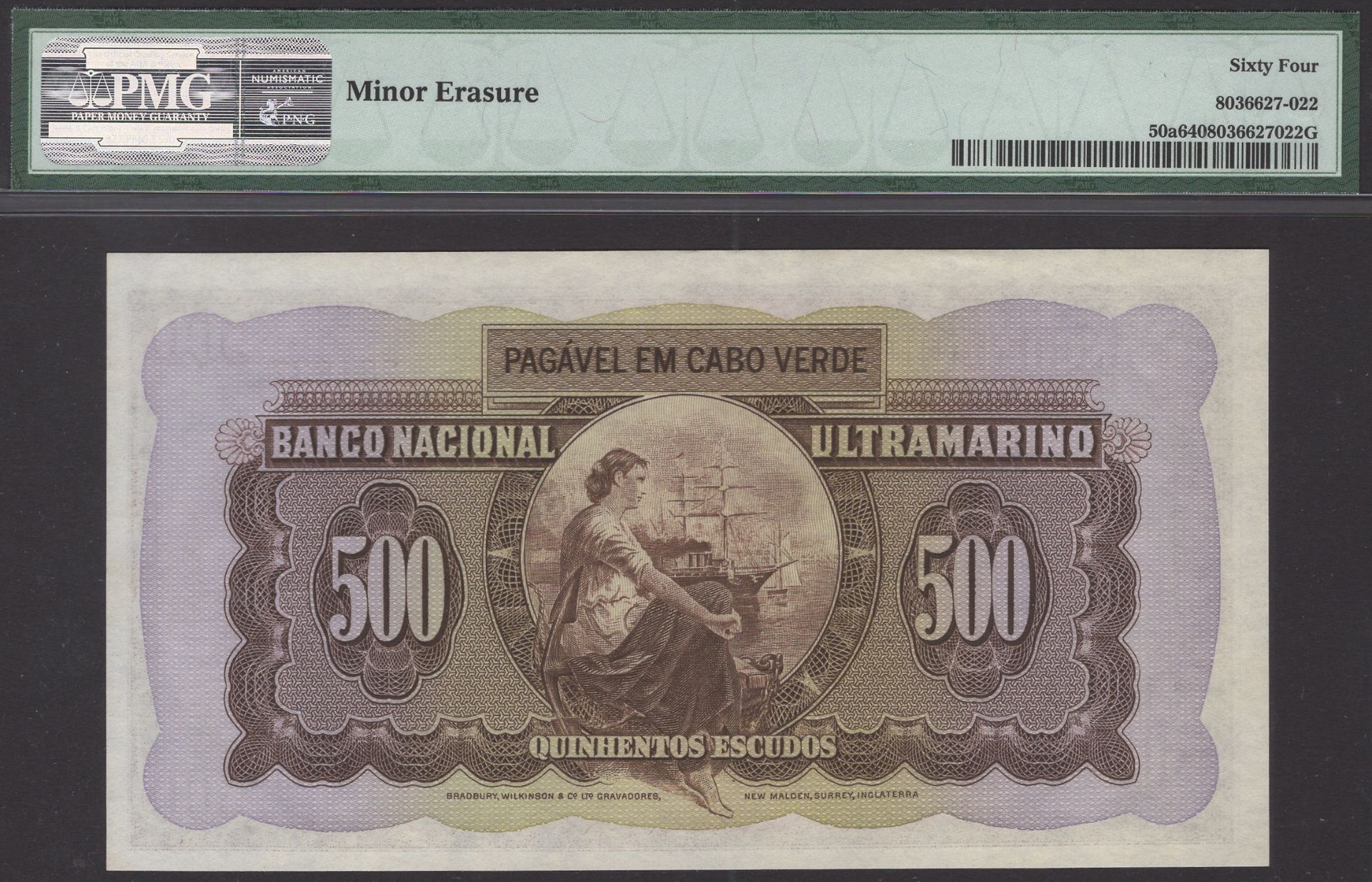 The Laurence Pope Collection of Portuguese Colonial Banknotes - Part One - Bild 2 aus 2