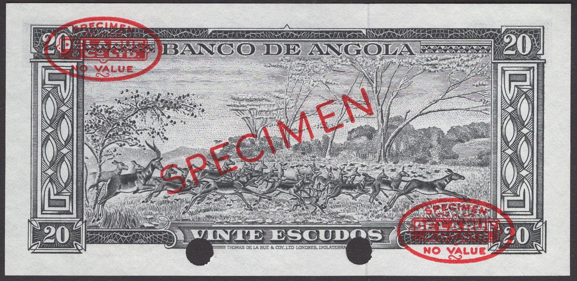 The Laurence Pope Collection of Portuguese Colonial Banknotes - Part One - Bild 2 aus 2