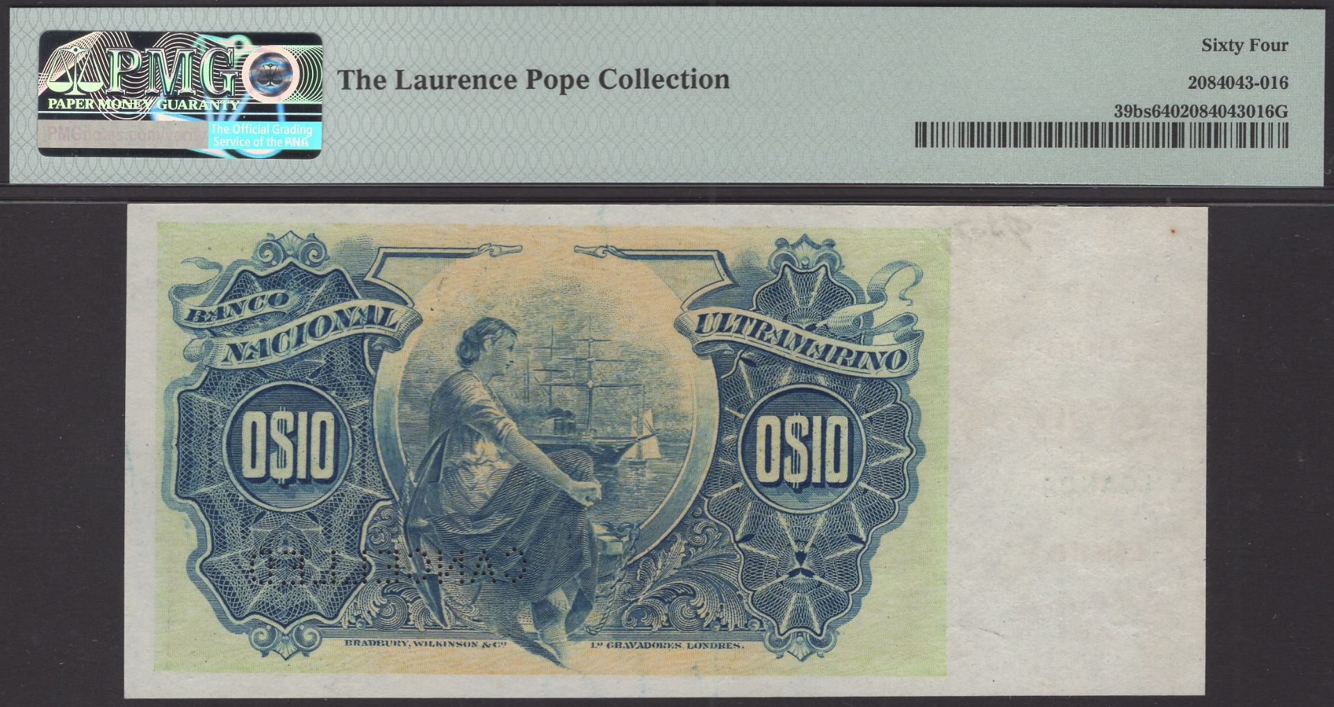 The Laurence Pope Collection of Portuguese Colonial Banknotes - Part One - Bild 2 aus 2