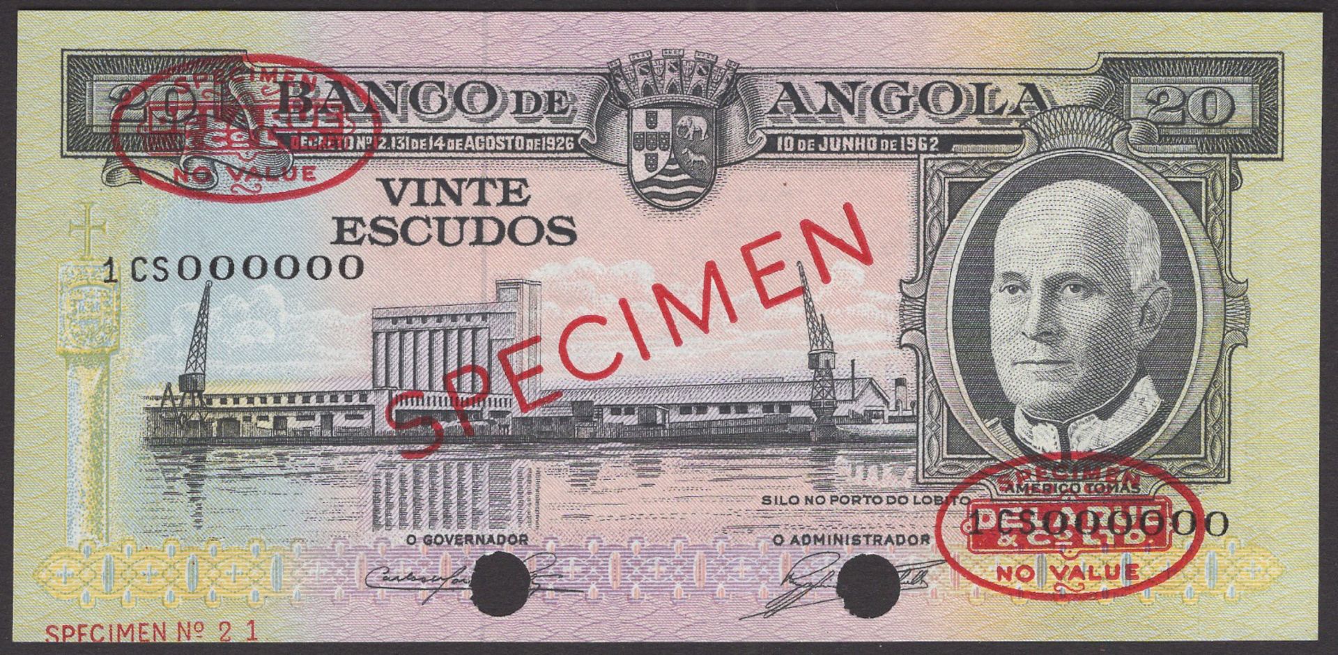 The Laurence Pope Collection of Portuguese Colonial Banknotes - Part One