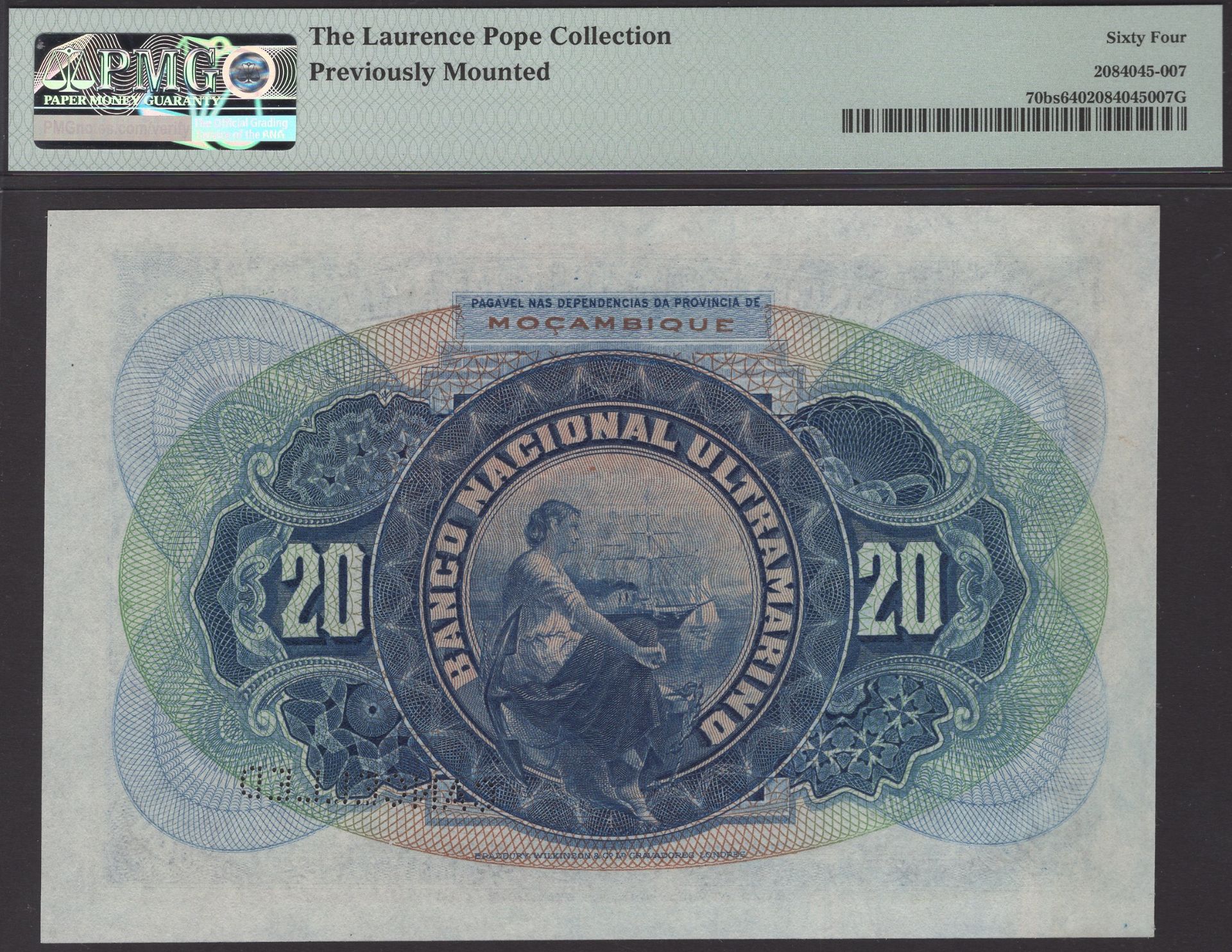 The Laurence Pope Collection of Portuguese Colonial Banknotes - Part One - Bild 2 aus 2