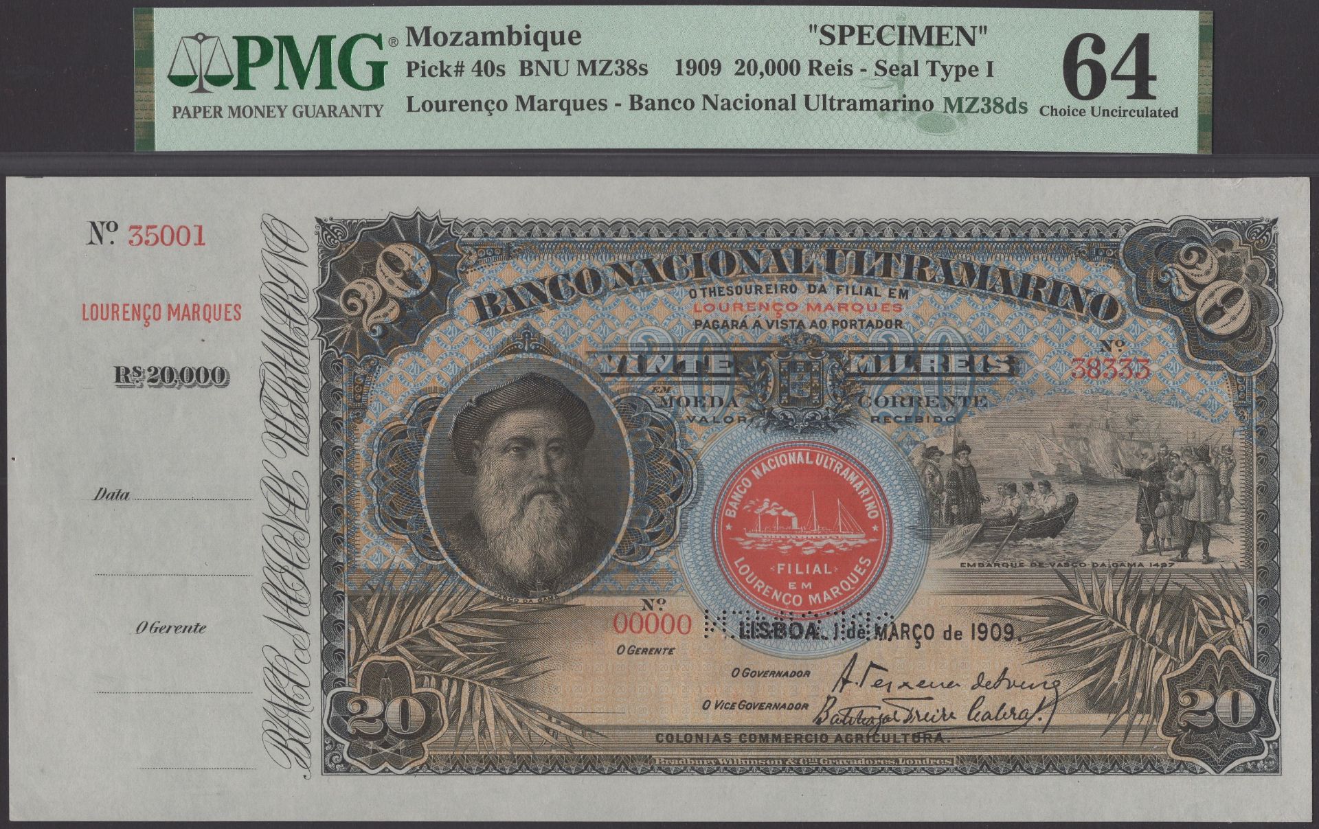 The Laurence Pope Collection of Portuguese Colonial Banknotes - Part One