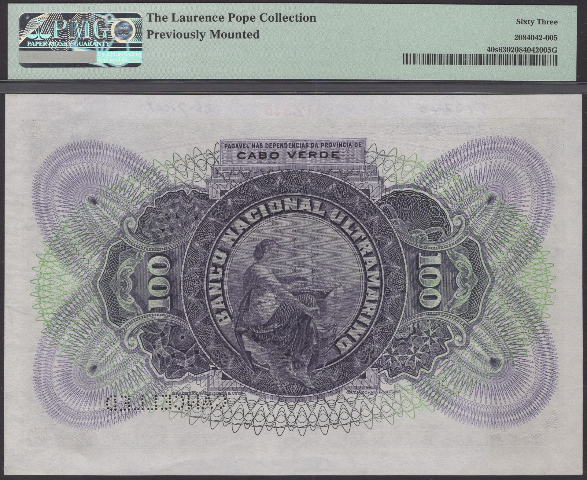 The Laurence Pope Collection of Portuguese Colonial Banknotes - Part One - Bild 2 aus 2