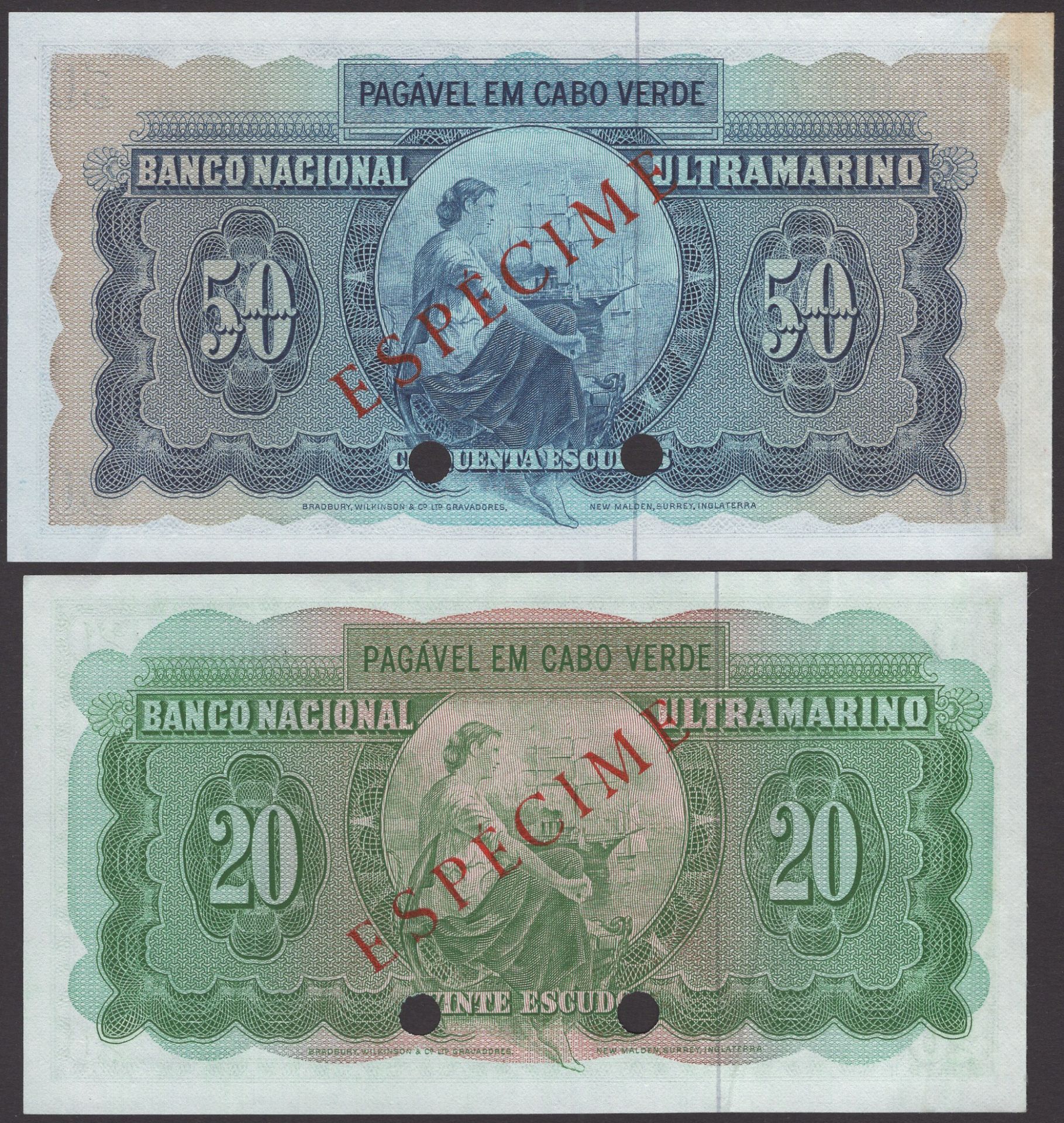 The Laurence Pope Collection of Portuguese Colonial Banknotes - Part One - Bild 2 aus 2