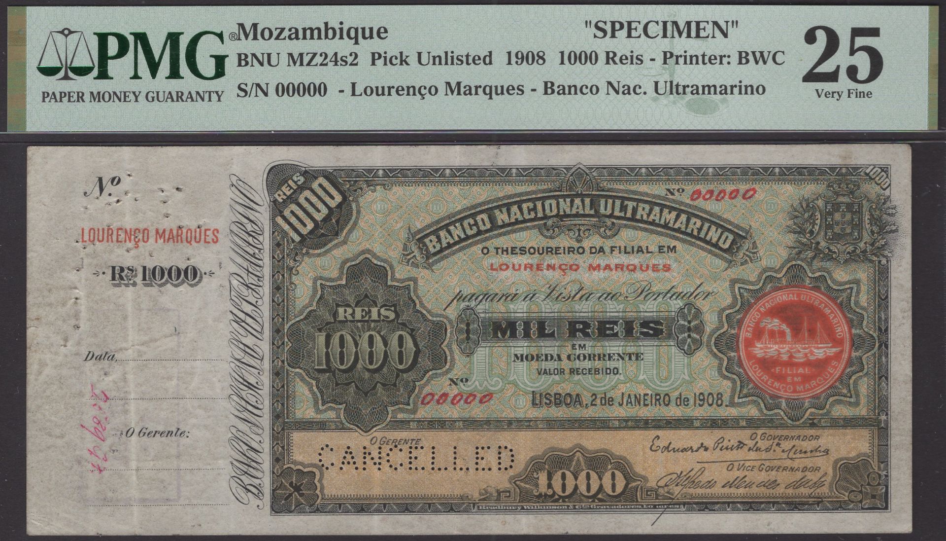 The Laurence Pope Collection of Portuguese Colonial Banknotes - Part One