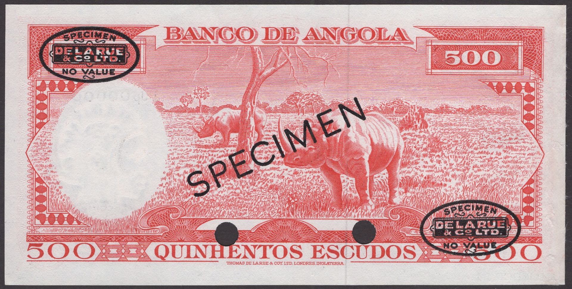 The Laurence Pope Collection of Portuguese Colonial Banknotes - Part One - Bild 2 aus 2