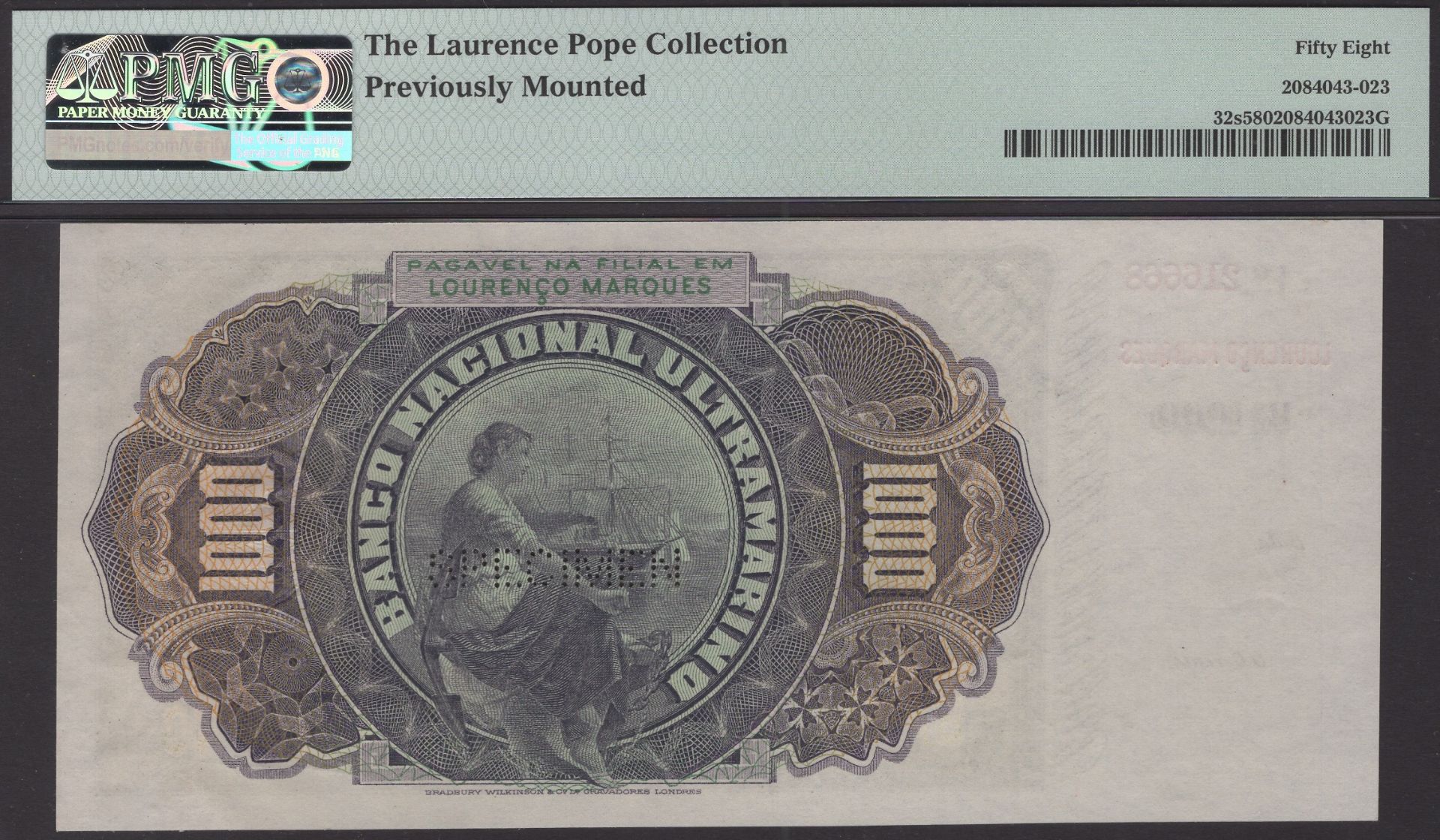 The Laurence Pope Collection of Portuguese Colonial Banknotes - Part One - Bild 2 aus 2