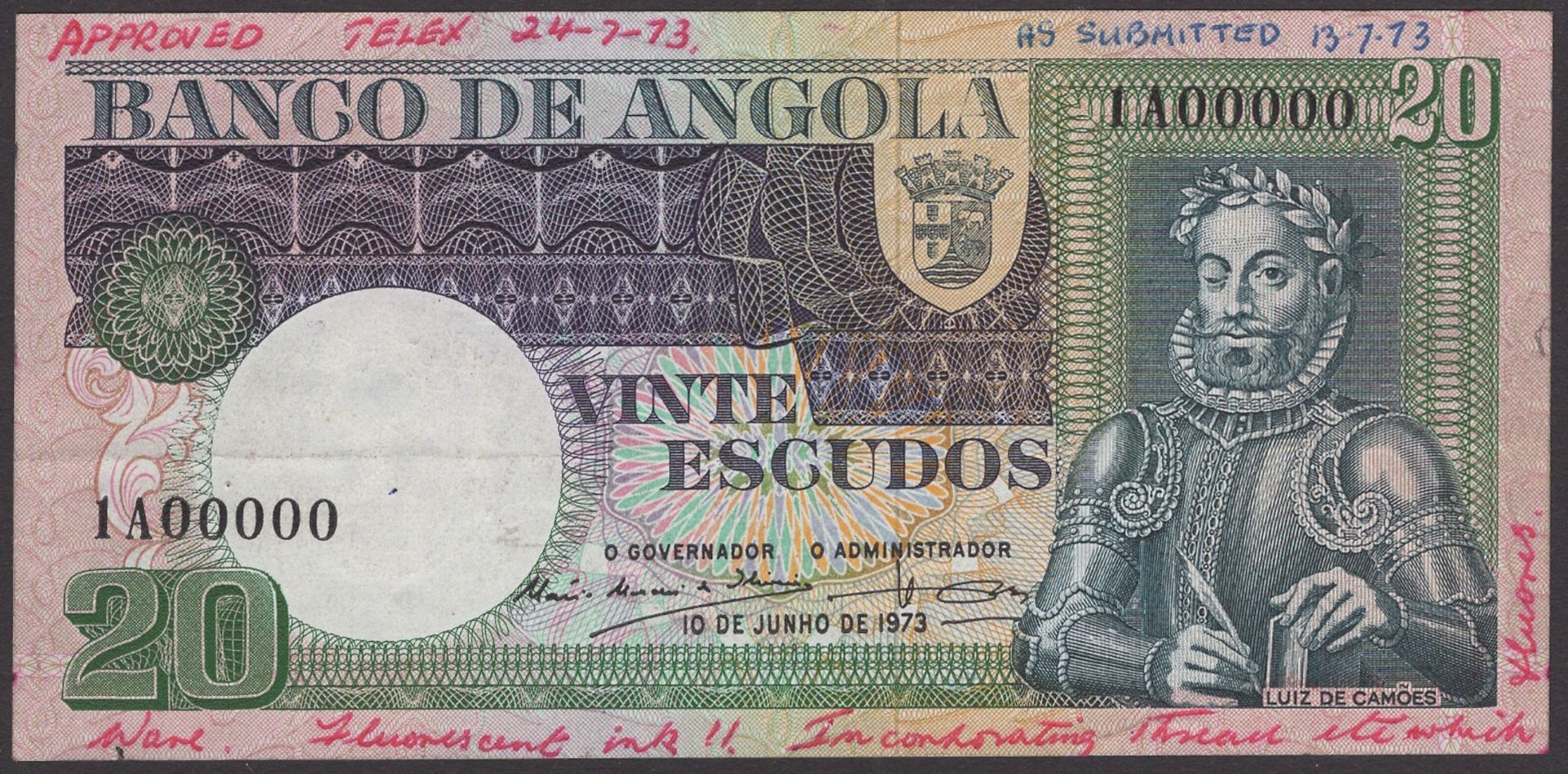 The Laurence Pope Collection of Portuguese Colonial Banknotes - Part One