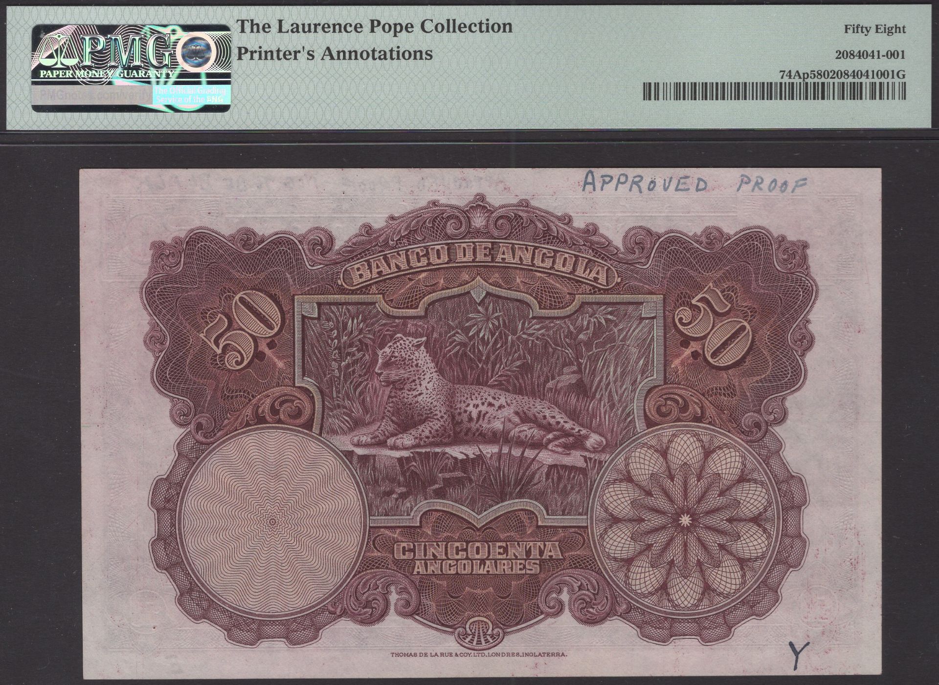 The Laurence Pope Collection of Portuguese Colonial Banknotes - Part One - Bild 2 aus 2