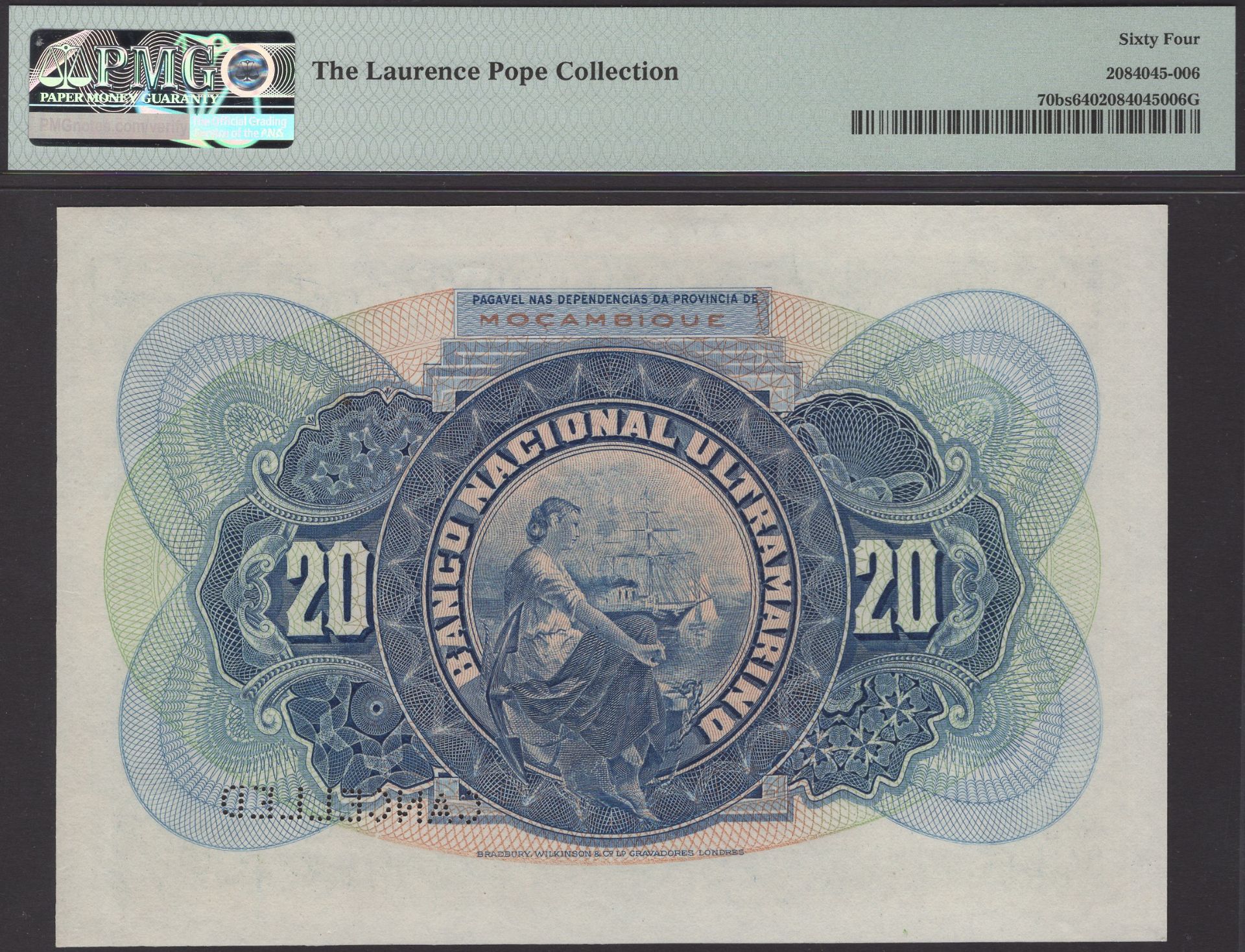 The Laurence Pope Collection of Portuguese Colonial Banknotes - Part One - Bild 2 aus 2