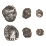 Greek Coins from Various Properties