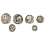 Greek Coins from Various Properties