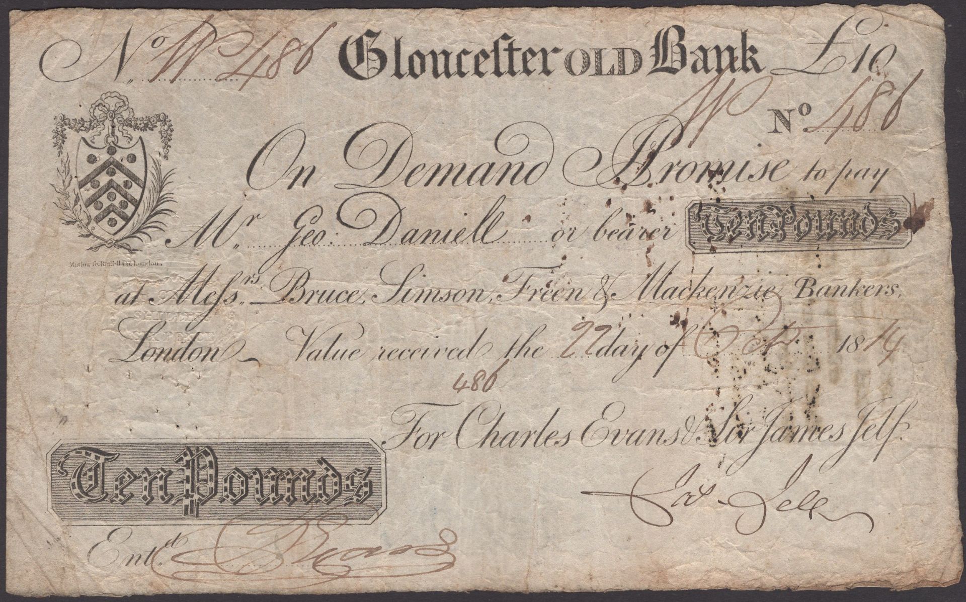 The Ivor Bridges Collection of Provincial Banknotes - Part One