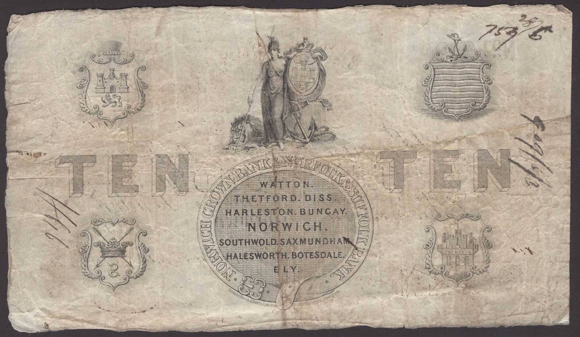 The Ivor Bridges Collection of Provincial Banknotes - Part One - Bild 2 aus 2