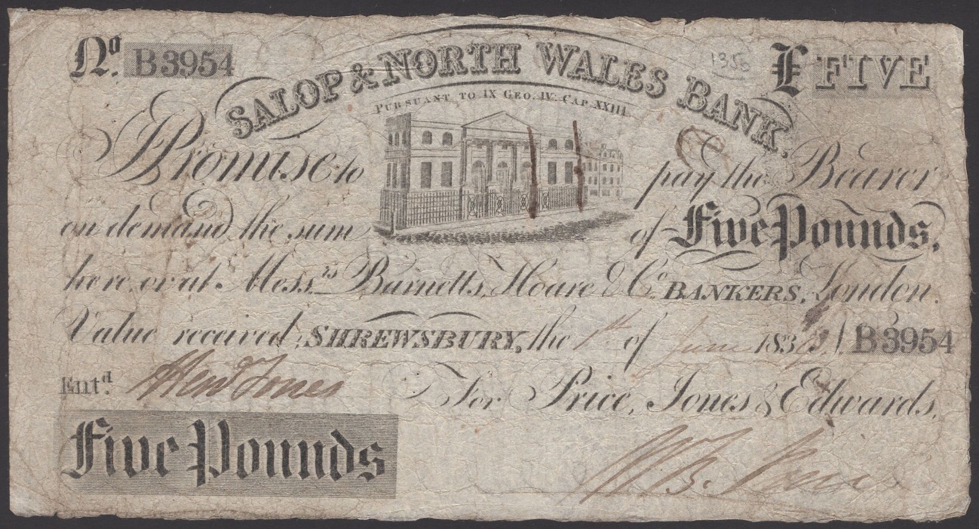 The Ivor Bridges Collection of Provincial Banknotes - Part One