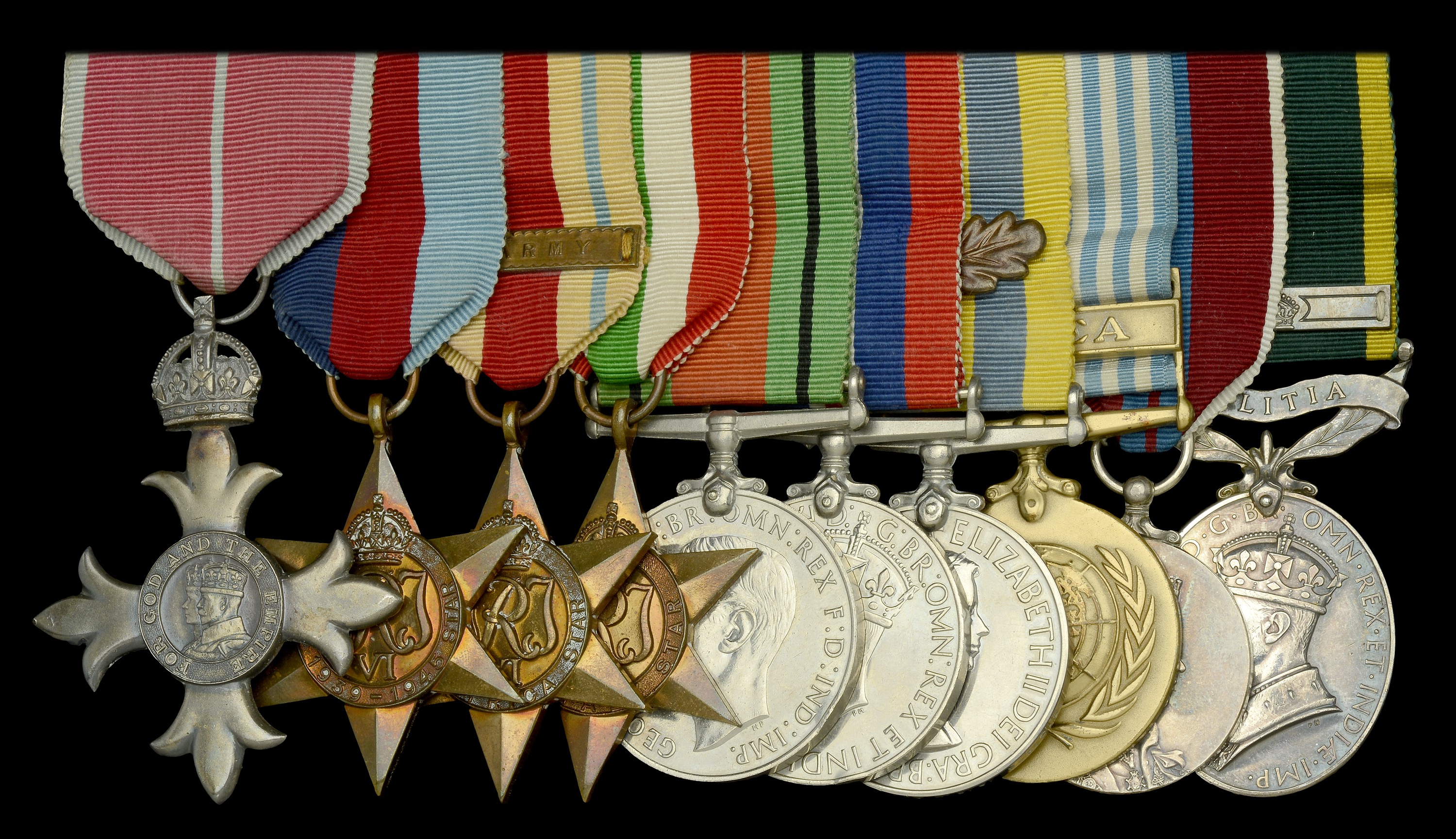 Groups and Single Decorations for Gallantry