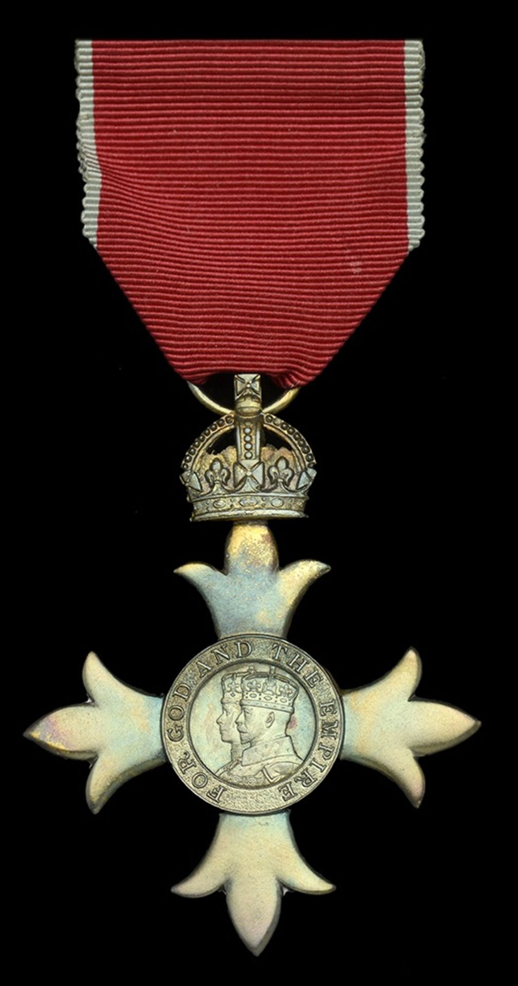 The Most Excellent Order of the British Empire, O.B.E. (Civil) Officer's 2nd type breast bad...