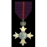 The Most Excellent Order of the British Empire, O.B.E. (Military) Officer's 1st type breast...