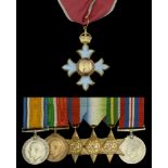 A post-War C.B.E. group of seven awarded to Captain A. C. 'Pitcairn' Jones, Mercantile Marin...