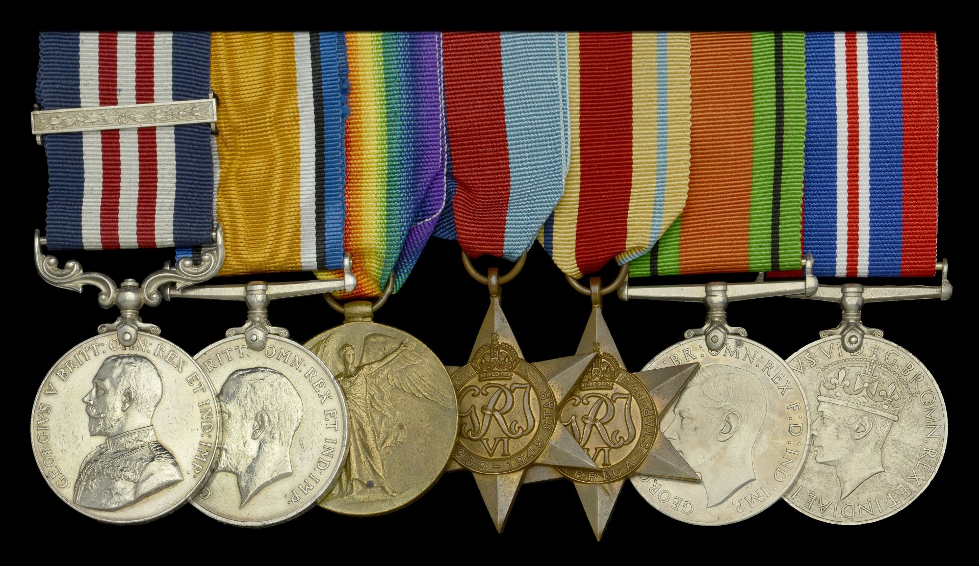 A great War 'Battle of Amiens, 1918' M.M. and 'Epehy/St Quentin Canal' Second Award Bar grou...