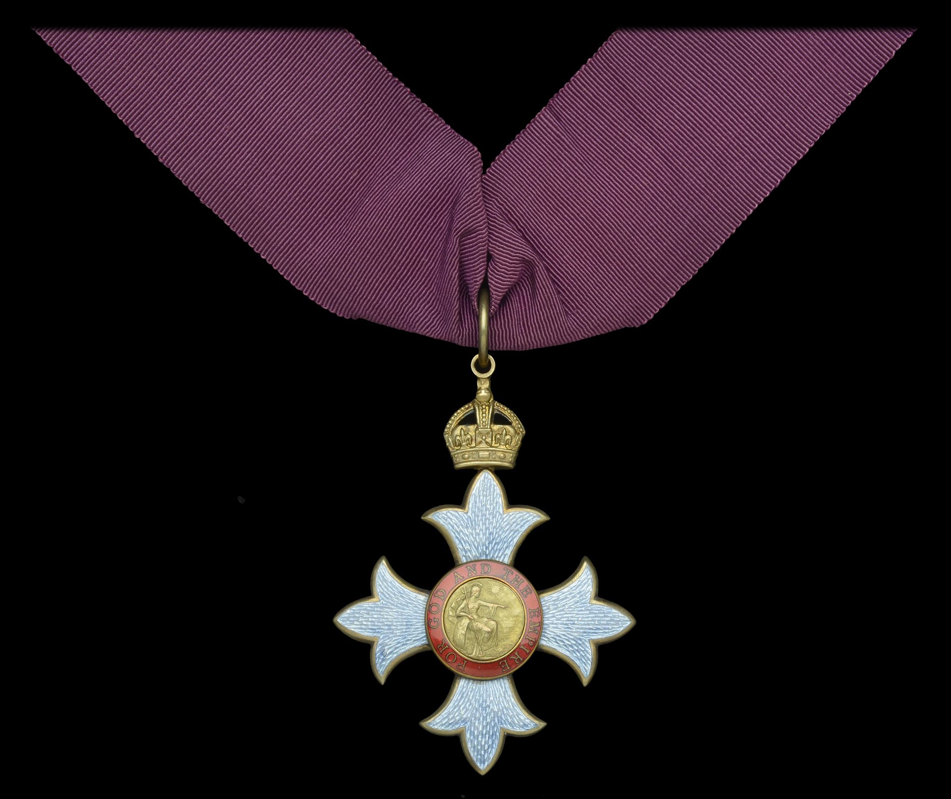 The Most Excellent Order of the British Empire, C.B.E. (Civil) Commander's 1st type neck bad...