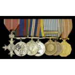 A Korean War M.B.E. group of seven awarded to Colonel J. S. Hitsman, Royal Canadian Army Med...