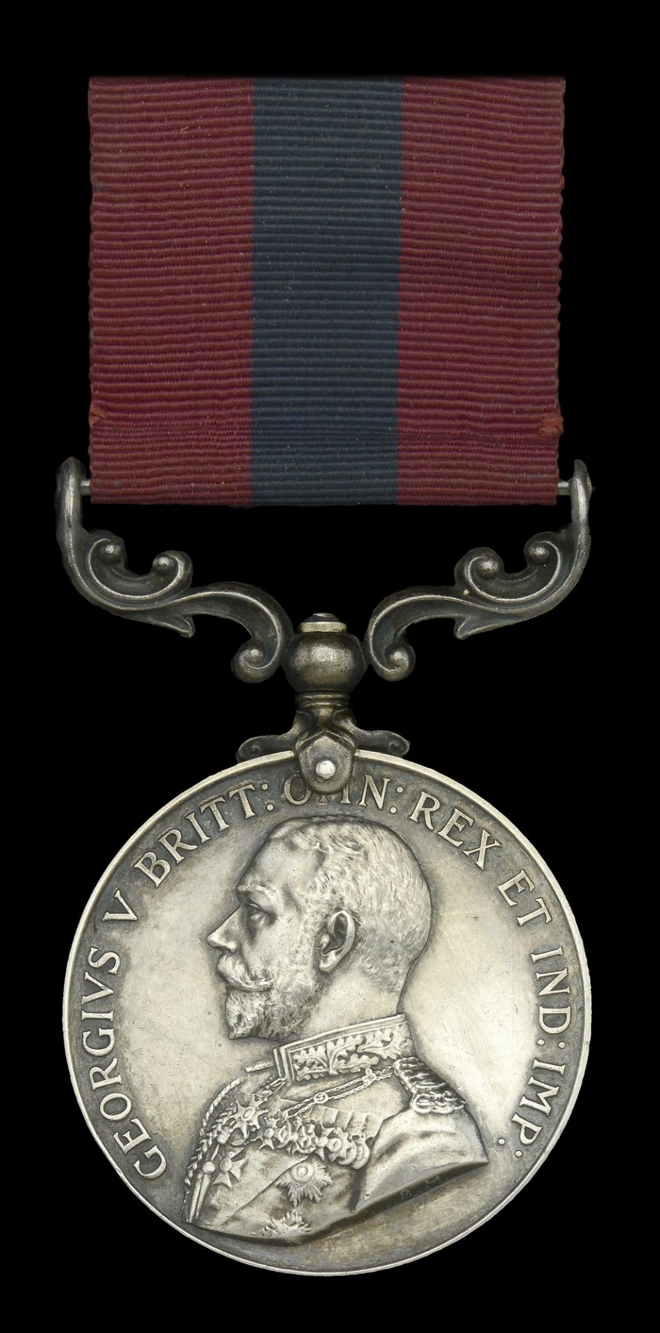 Distinguished Conduct Medal, G.V.R., unnamed as issued to foreign nationals, with pin fittin...