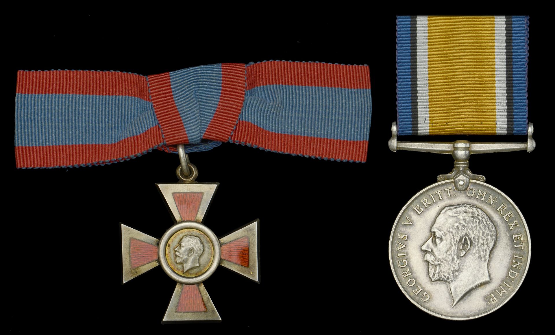 A Great War 'Western Front' A.R.R.C. pair awarded to Miss H. Margaret Greatorex, Voluntary A...