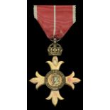 The Most Excellent Order of the British Empire, O.B.E. (Military) Officer's 2nd type breast...