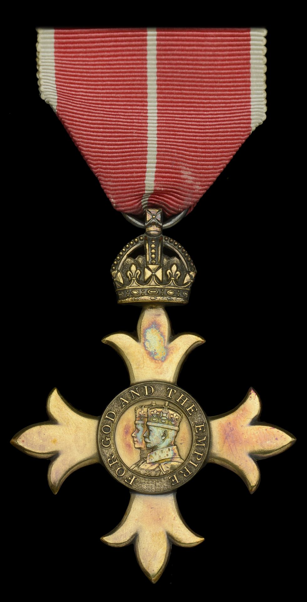 The Most Excellent Order of the British Empire, O.B.E. (Military) Officer's 2nd type breast...