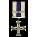 Military Cross, G.V.R., with Second Award Bar, unnamed as issued, in case of issue, extremel...