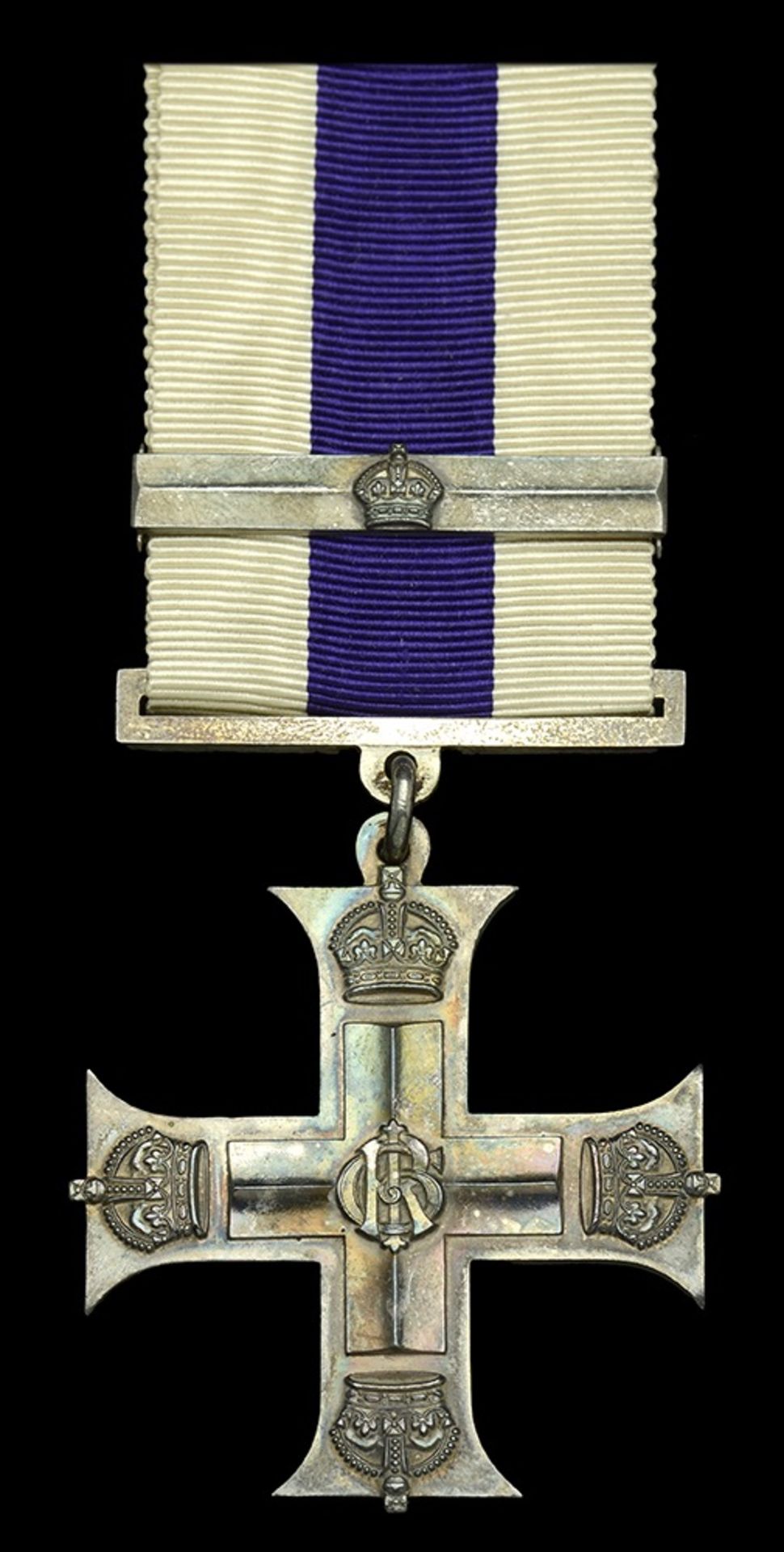 Military Cross, G.V.R., with Second Award Bar, unnamed as issued, in case of issue, extremel...