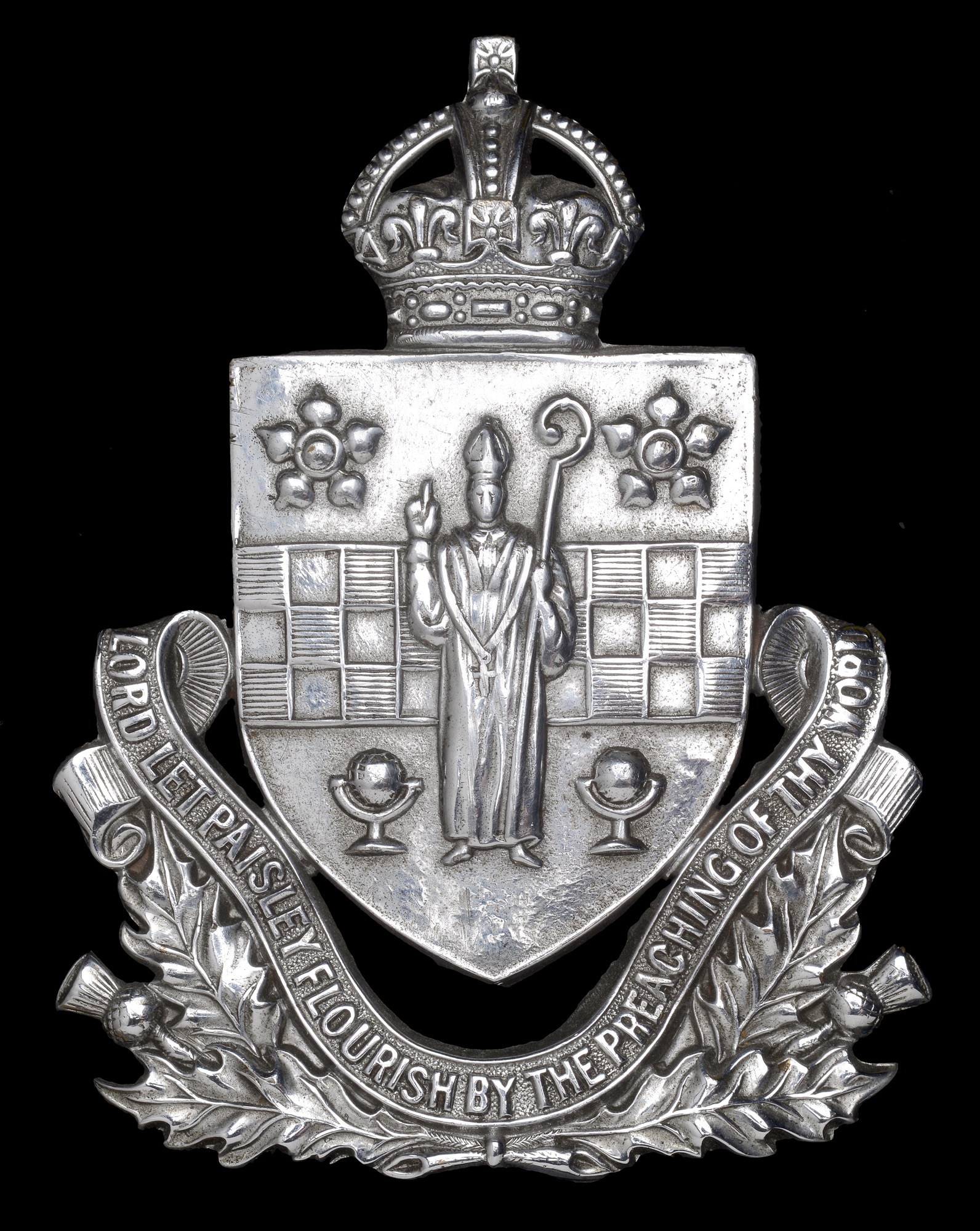 A Selection of Scottish Police Insignia. Comprising a City of Glasgow Police Senior Officer... - Image 2 of 6