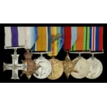 A Great War 'Western Front' M.C. group of seven awarded to Major R. A. Raphael, Royal Warwic...