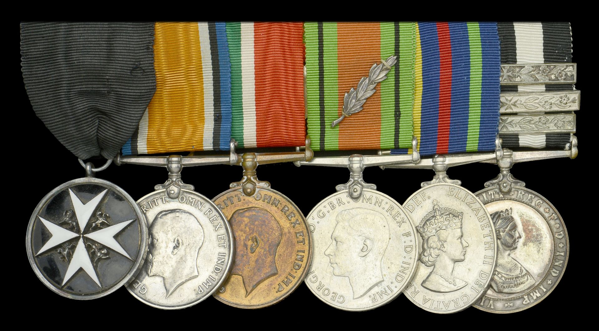 A post-War Order of St. John group of six awarded to Warden R. S. A. Allen, Civil Defence Wa...